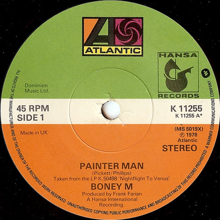 Boney M. – Painter Man (LP, Vinyl Record Album)