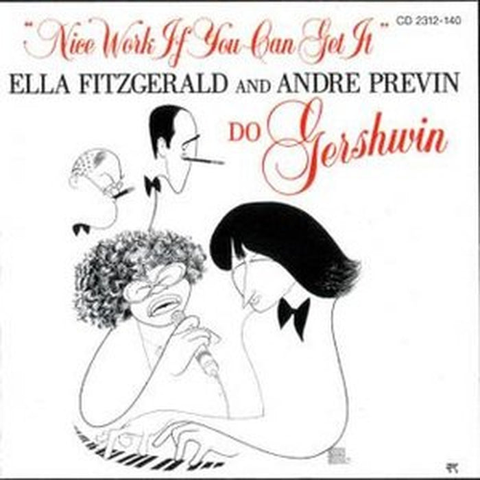 Ella Fitzgerald, André Previn – Nice Work If You Can Get It - Ella Fitzgerald And Andre Previn Do Gershwin (LP, Vinyl Record Album)