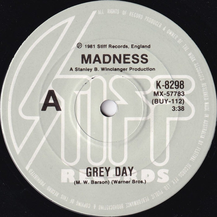 Madness – Grey Day (LP, Vinyl Record Album)