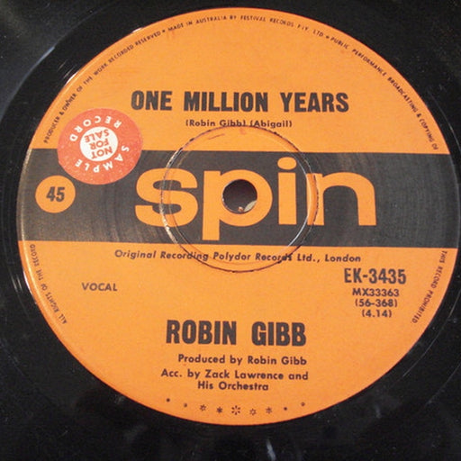 Robin Gibb – One Million Years (LP, Vinyl Record Album)