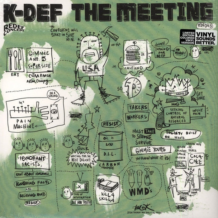 K-Def – The Meeting (LP, Vinyl Record Album)