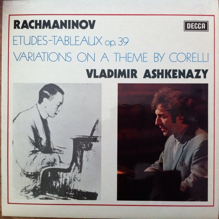 Sergei Vasilyevich Rachmaninoff, Vladimir Ashkenazy – Etudes-Tableaux Op. 39 • Variations On A Theme By Corelli (LP, Vinyl Record Album)