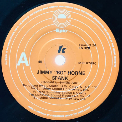 Jimmy "Bo" Horne – Spank (LP, Vinyl Record Album)