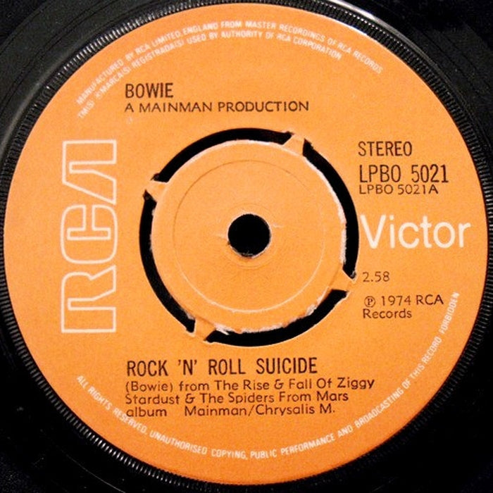 David Bowie – Rock 'N' Roll Suicide (LP, Vinyl Record Album)