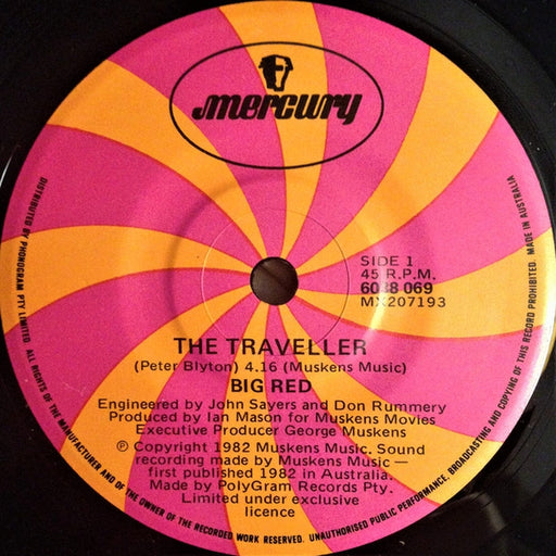 Big Red – The Traveller (LP, Vinyl Record Album)