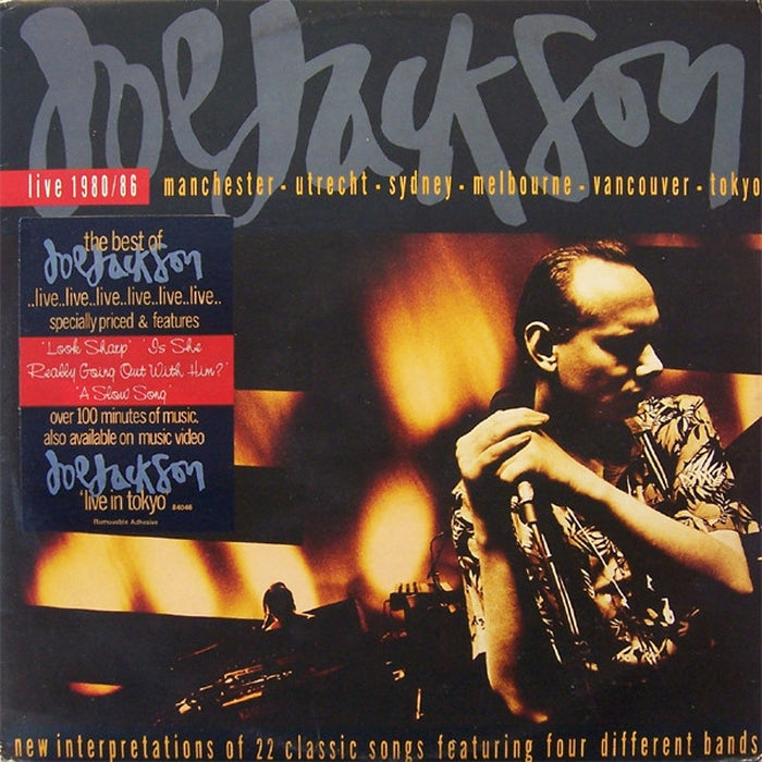 Joe Jackson – Live 1980/86 (LP, Vinyl Record Album)