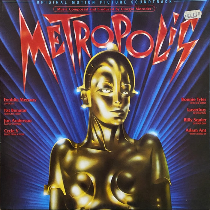 Various – Metropolis (Original Motion Picture Soundtrack) (LP, Vinyl Record Album)