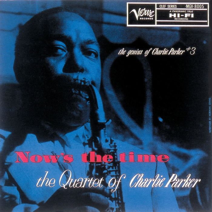 The Charlie Parker Quartet – Now's The Time (LP, Vinyl Record Album)