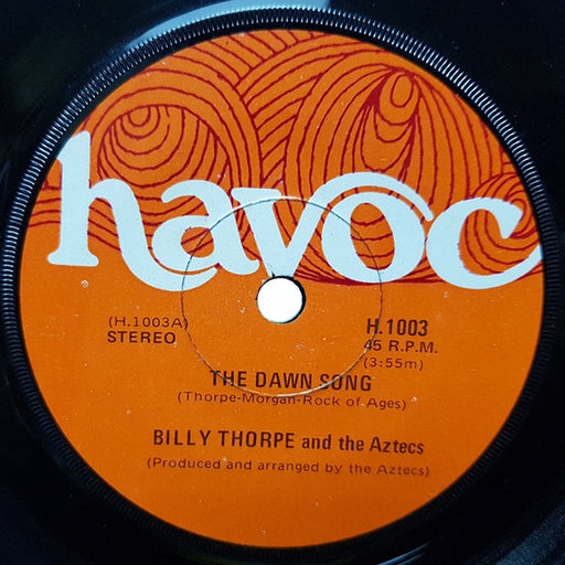 Billy Thorpe And The Aztecs – The Dawn Song / Time To Live (LP, Vinyl Record Album)