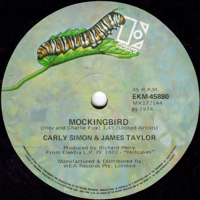 Carly Simon, James Taylor – Mockingbird (LP, Vinyl Record Album)