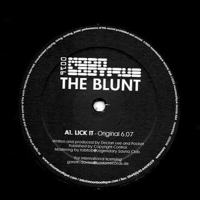 The Blunt – Lick It (LP, Vinyl Record Album)