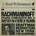 Sergei Vasilyevich Rachmaninoff, Gary Graffman, Leonard Bernstein, New York Philharmonic – Concerto No. 2 In C Minor For Piano And Orchestra, Op. 18 / Rhapsody On A Theme Of Paganini, Op. 43 (LP, Vinyl Record Album)