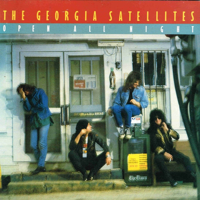 The Georgia Satellites – Open All Night (LP, Vinyl Record Album)