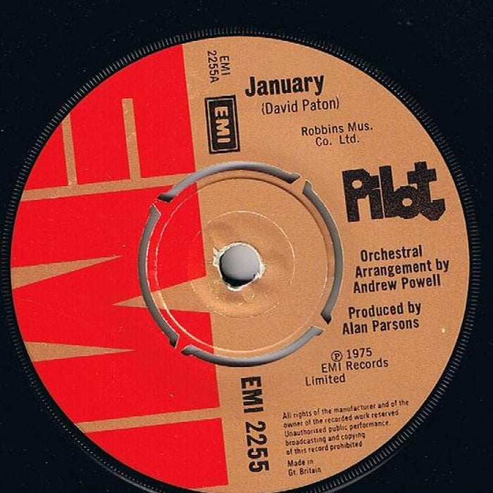 Pilot – January (LP, Vinyl Record Album)