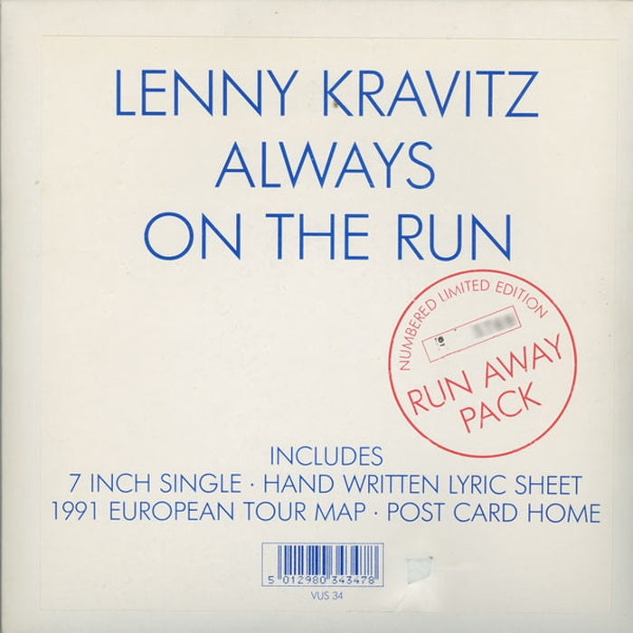 Lenny Kravitz – Always On The Run (Run Away Pack) (LP, Vinyl Record Album)