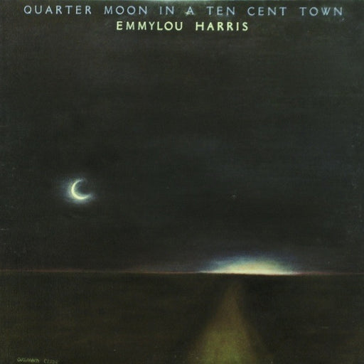 Emmylou Harris – Quarter Moon In A Ten Cent Town (LP, Vinyl Record Album)