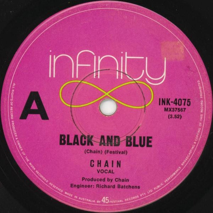 Chain – Black And Blue (LP, Vinyl Record Album)