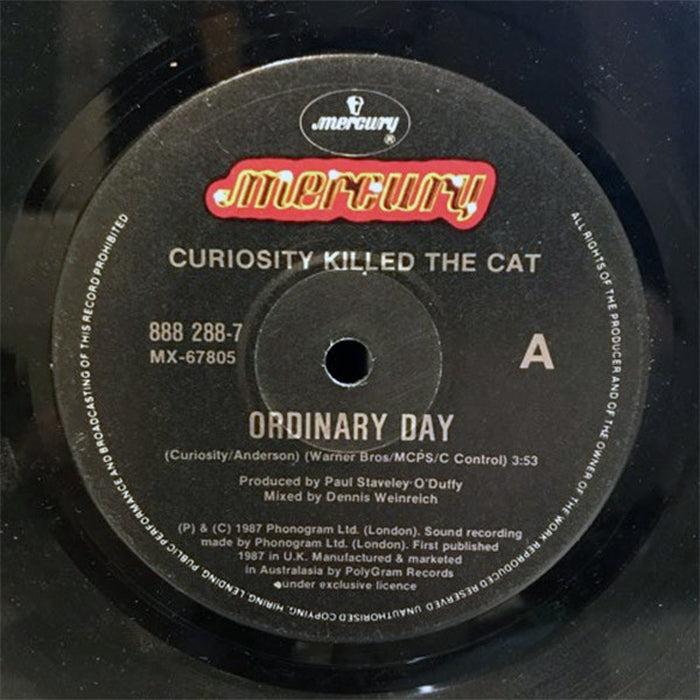 Curiosity Killed The Cat – Ordinary Day (LP, Vinyl Record Album)