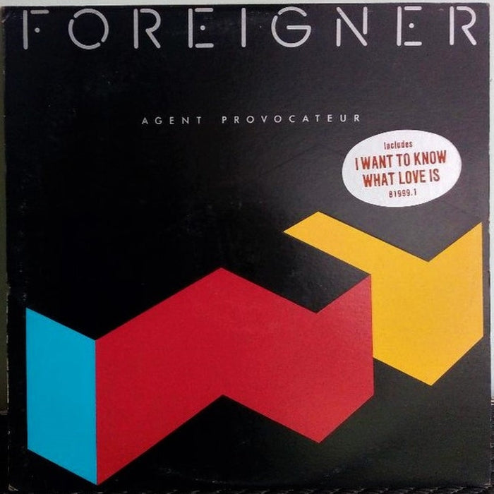Foreigner – Agent Provocateur (LP, Vinyl Record Album)