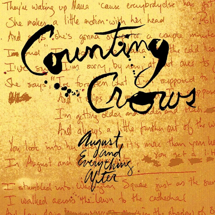 Counting Crows – August And Everything After (LP, Vinyl Record Album)