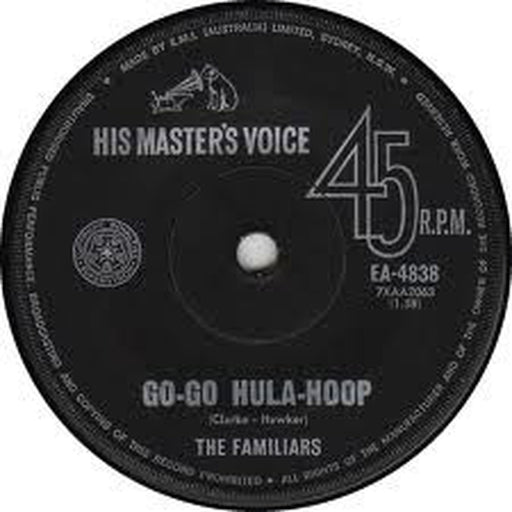 The Familiars – Go-go Hula-hoop (LP, Vinyl Record Album)