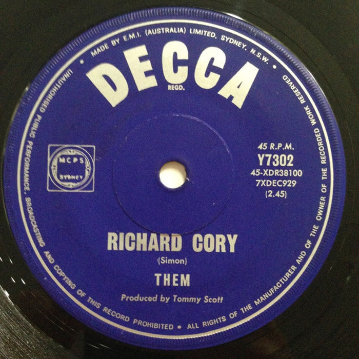 Them – Richard Cory (LP, Vinyl Record Album)