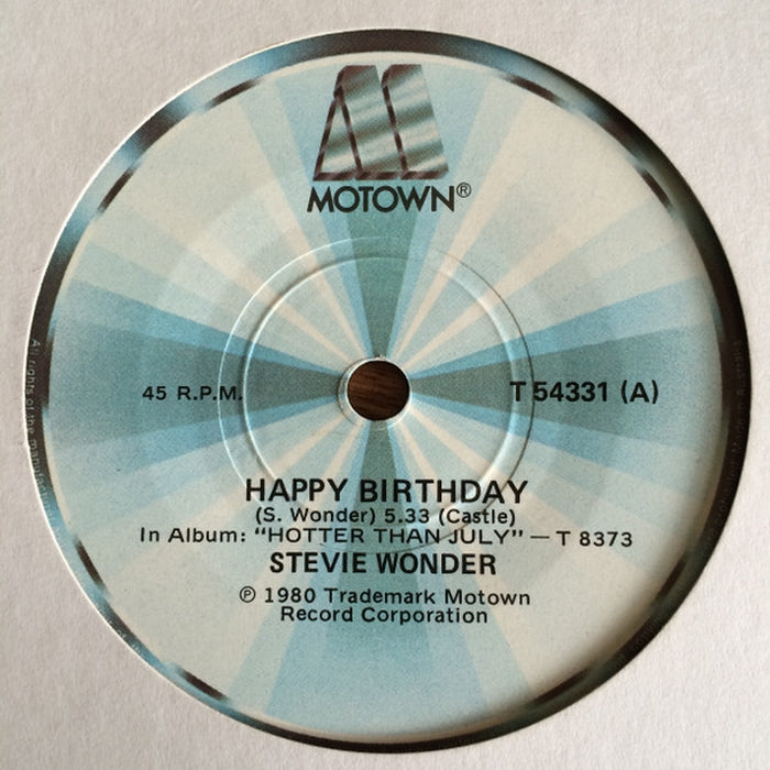 Stevie Wonder – Happy Birthday (LP, Vinyl Record Album)