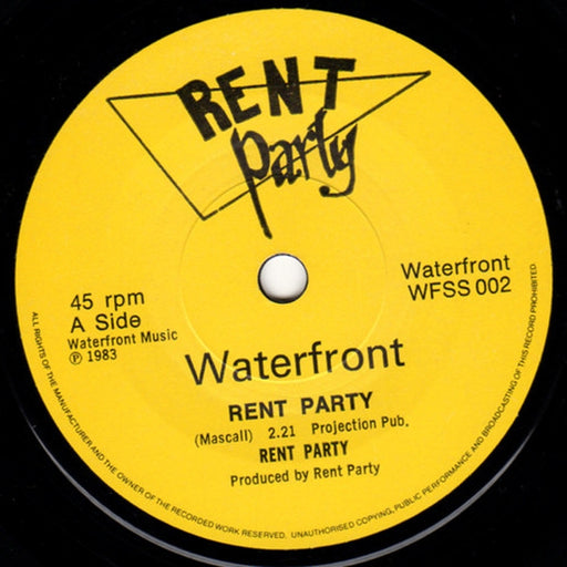 Rent Party – Rent Party (LP, Vinyl Record Album)