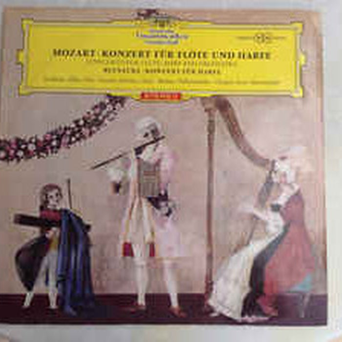 Wolfgang Amadeus Mozart, Carl Reinecke, Karlheinz Zöller, Nicanor Zabaleta, Berliner Philharmoniker, Ernst Märzendorfer – Konzert Für Flöte Und Harfe • Konzert Für Harfe (LP, Vinyl Record Album)