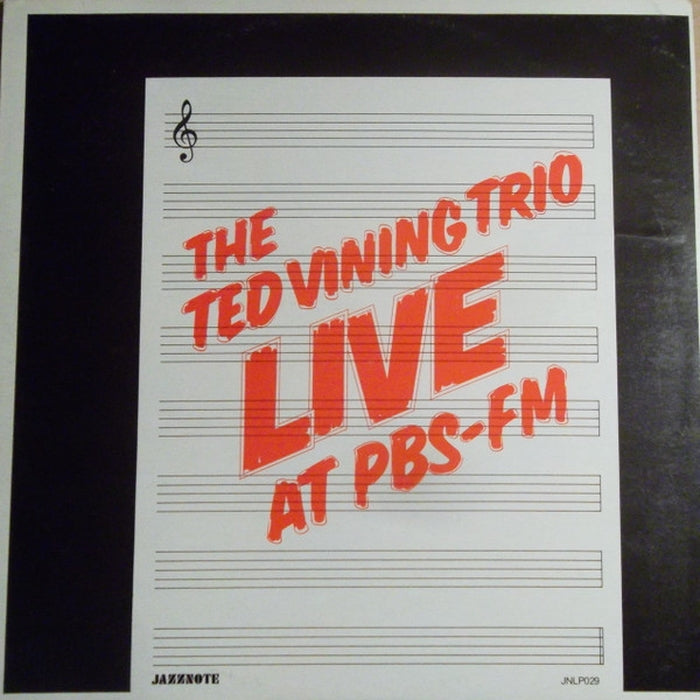 The Ted Vining Trio – Live At PBS-FM (LP, Vinyl Record Album)