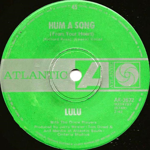 Lulu – Hum A Song (From Your Heart) / Where's Eddie (LP, Vinyl Record Album)