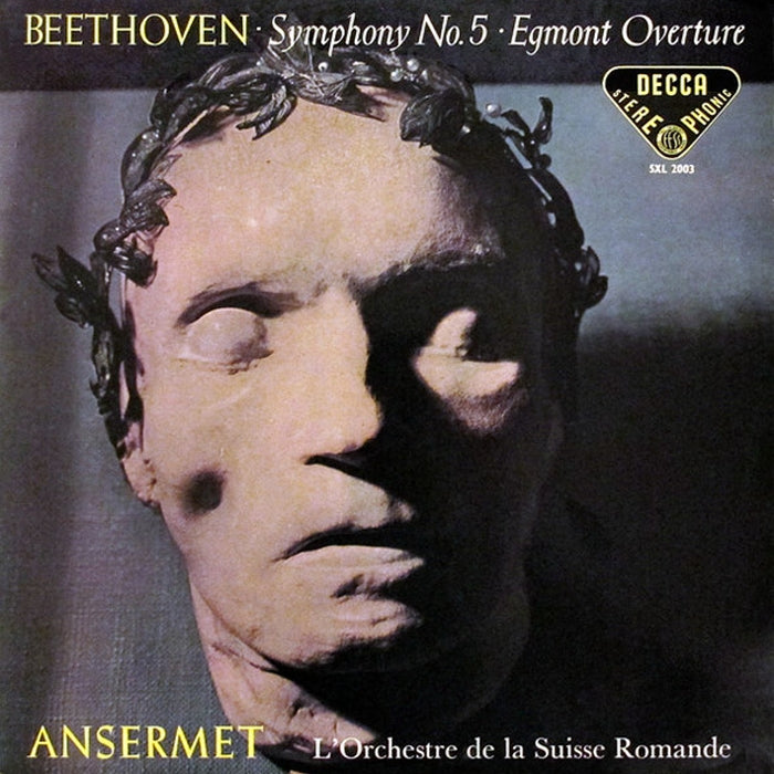 Ludwig van Beethoven, Ernest Ansermet, L'Orchestre De La Suisse Romande – Symphony No. 5 ∙ Egmont Overture (LP, Vinyl Record Album)