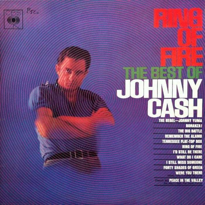 Johnny Cash – Ring Of Fire (The Best Of Johnny Cash) (LP, Vinyl Record Album)