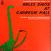 Miles Davis – Miles Davis At Carnegie Hall (LP, Vinyl Record Album)