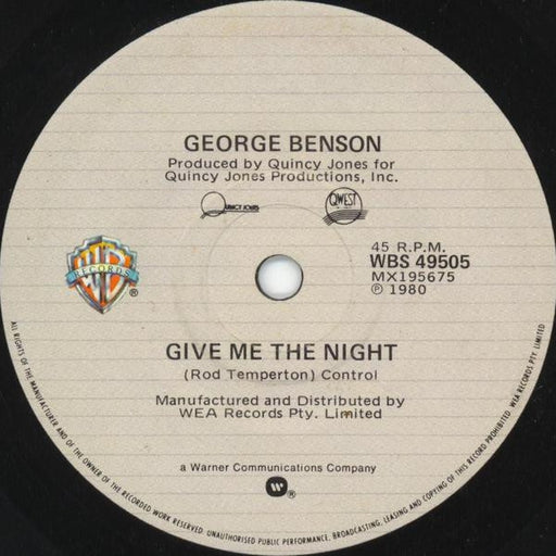 George Benson – Give Me The Night (LP, Vinyl Record Album)