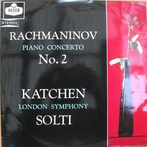 Sergei Vasilyevich Rachmaninoff, Julius Katchen, London Symphony Orchestra, Georg Solti – Piano Concerto No. 2 (LP, Vinyl Record Album)