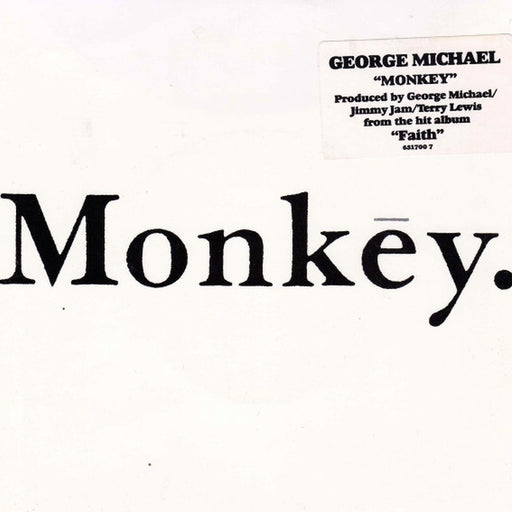 George Michael – Monkey (LP, Vinyl Record Album)