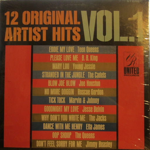 Various – 12 Original Artist Hits Vol. 1 (LP, Vinyl Record Album)