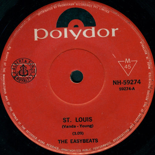 The Easybeats – St. Louis (LP, Vinyl Record Album)