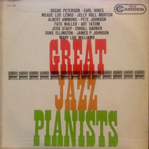 Various – Great Jazz Pianists (LP, Vinyl Record Album)