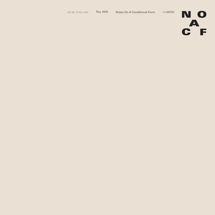 The 1975 – Notes On A Conditional Form (LP, Vinyl Record Album)