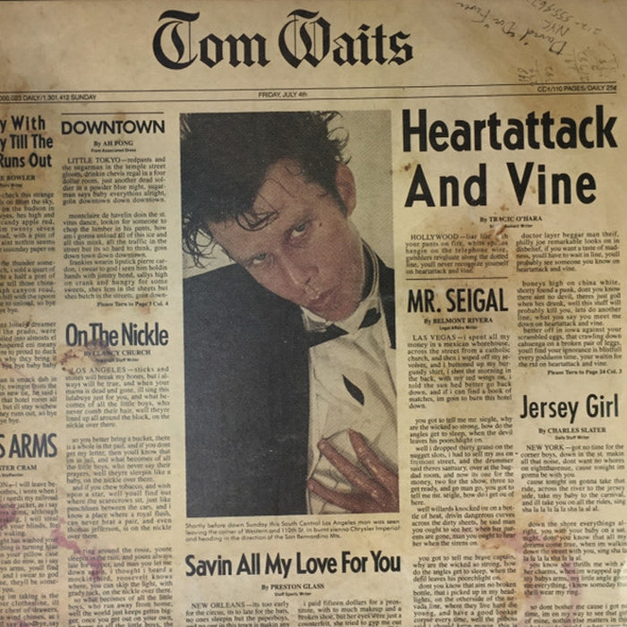 Tom Waits – Heartattack And Vine (LP, Vinyl Record Album)