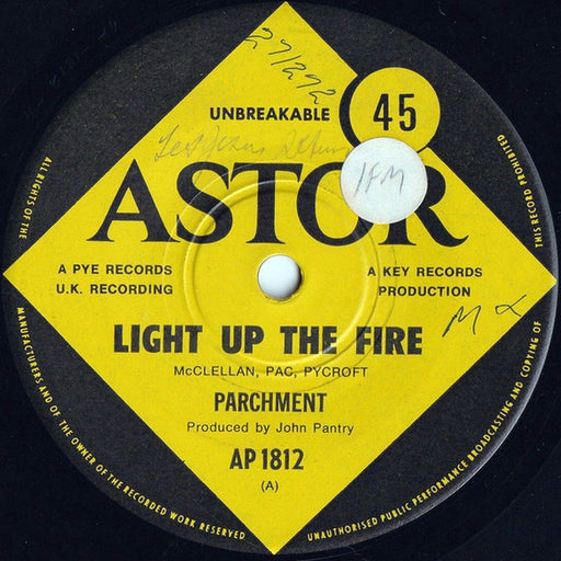 Light Up The Fire – Parchment (LP, Vinyl Record Album)