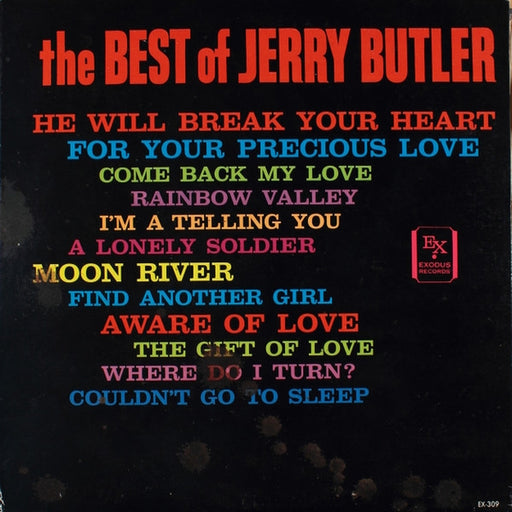 Jerry Butler – The Best Of Jerry Butler (LP, Vinyl Record Album)