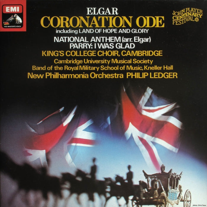 Sir Edward Elgar, New Philharmonia Orchestra, Philip Ledger – Coronation Ode (LP, Vinyl Record Album)