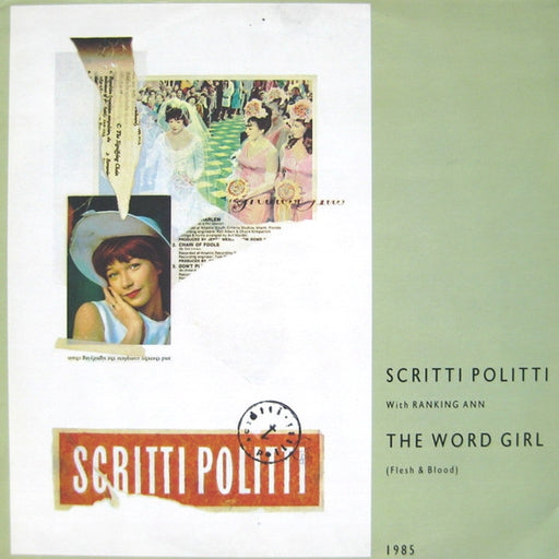 Scritti Politti, Ranking Ann – The Word Girl (Flesh & Blood) (LP, Vinyl Record Album)