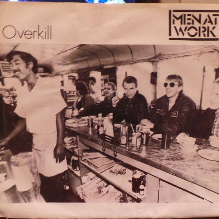 Men At Work – Overkill (LP, Vinyl Record Album)