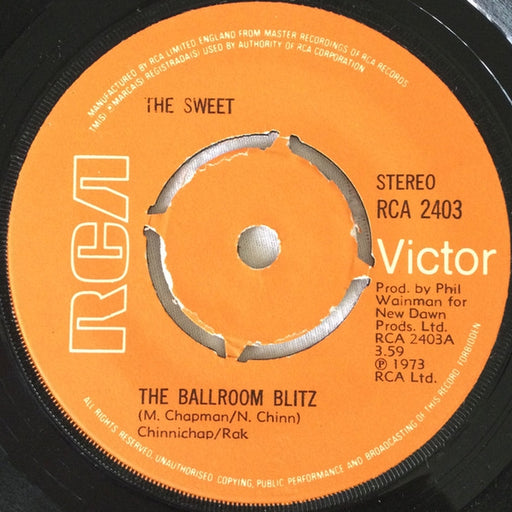 The Sweet – The Ballroom Blitz (LP, Vinyl Record Album)