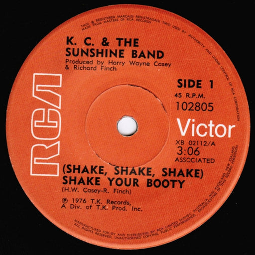 KC & The Sunshine Band – (Shake, Shake, Shake) Shake Your Booty (LP, Vinyl Record Album)