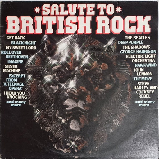 Various – Salute To British Rock (LP, Vinyl Record Album)